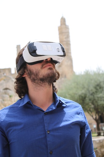 photo - Virtual reality in the actual reality of Tower of David Museum