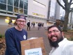 photo - Chabad on Campus, student and other volunteers and Shabbat hosts made Shabbat Across UBC on Nov. 18 possible