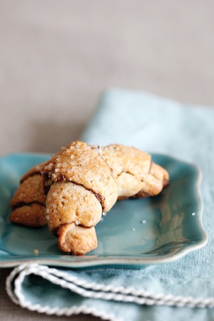 photo - Rosie Daykin’s chocolate hazelnut rugelach