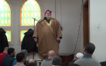 screenshot - Sheikh Muhammad bin Musa Al Nasr is captured in a YouTube video dated Dec. 23, 2016, addressing a prayer meeting at Dar Al-Arqam in Montreal East