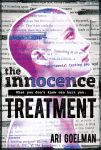 book cover - The Innocence Treatment by Ari Goelman is a psychological thriller set in 2031 America