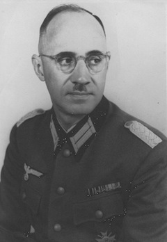 photo - Nazi Maj. Karl Plagge oversaw a military vehicle repair complex that he used to try and save 1,257 Jews in Vilnius