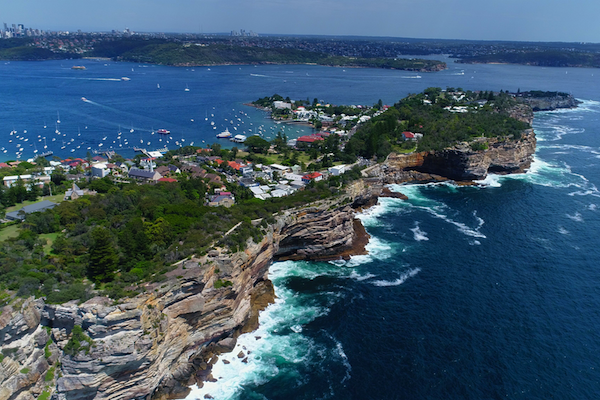 photo - “Sydney Beach Cliff” (Australia)