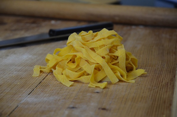 Trio of cheesy pastas