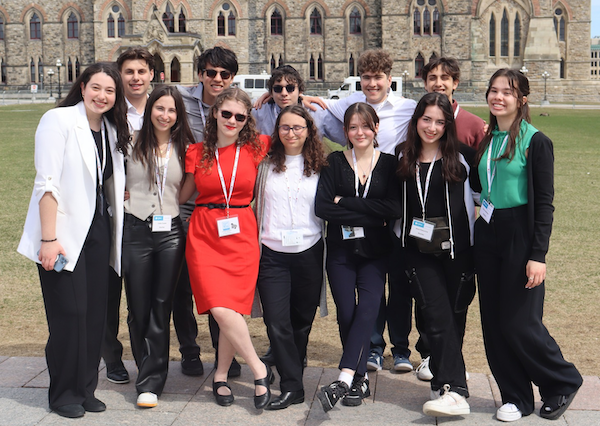 photo - Students from CJPAC’s 2023/24 Generation: Student Leaders Program cohort