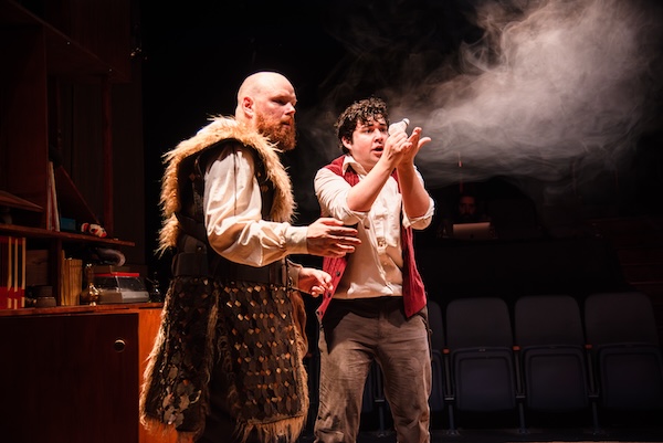 photo - Peter Carlone, left, and Tim Carlson in Pacific Theatre’s production of The Hobbit