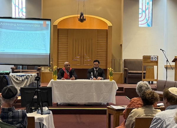 Candidates share views